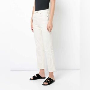 KHAITE Benny Jean in Ecru - 31